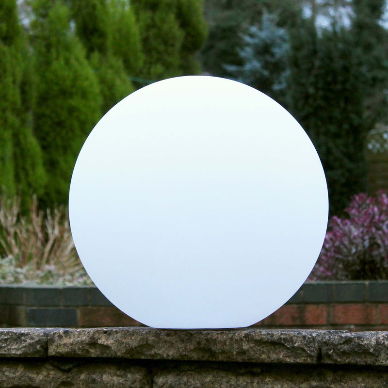 50cm Large Outdoor Sphere Garden Light, Floating RGB Mood Ball Light