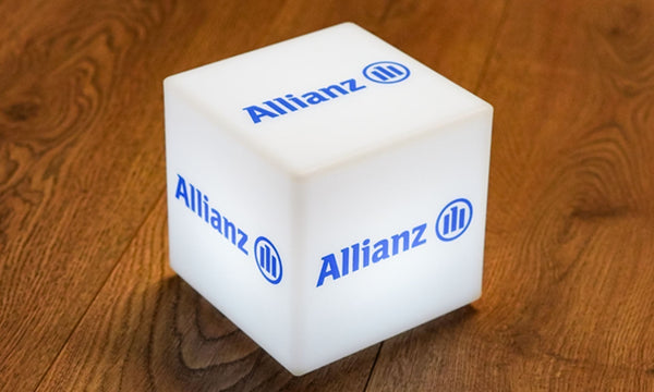 How Allianz Used Different Size Custom Lightboxes for Their Corporate Event