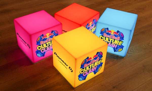 Red Bull Festival: Custom Branded Lightboxes for Music Events
