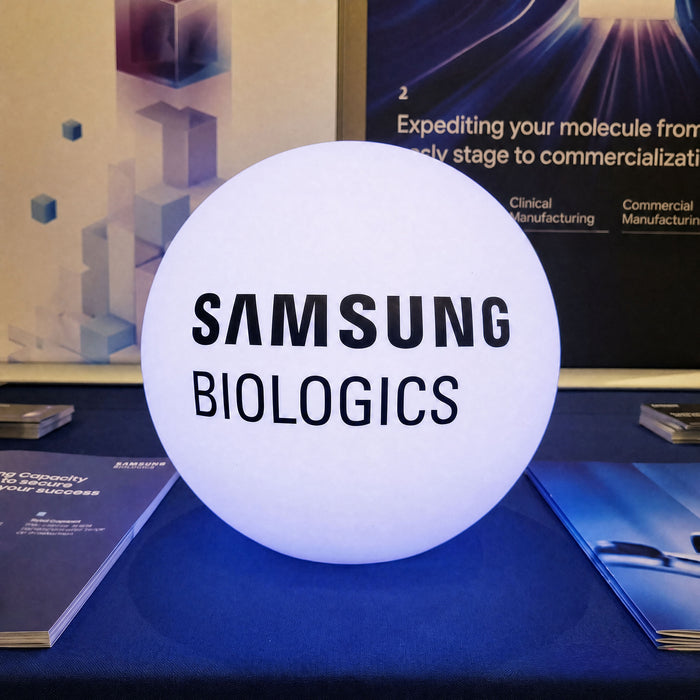 Promotional Light Box, Freestanding Backlit Display Sign, Large Circular Floor Lamp