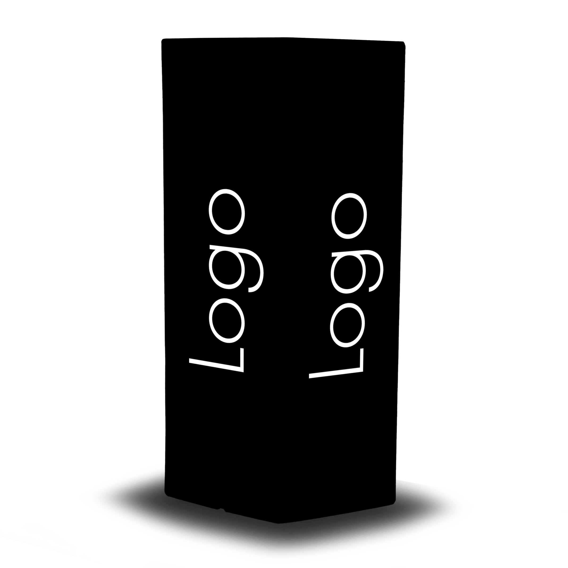 Branded LED Plinth Lightbox, Customisable Column Pillar Lamp, Tall Fre ...