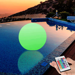 Floating Garden Orb Light, 60cm LED Rechargeable Pool Pond Patio Lamp