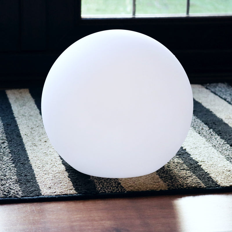 15 cm Globe Orb Lamp Shade, Translucent Hollow PE Plastic Ball Sphere Shell, 150mm Dia.