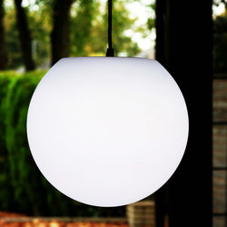 Outdoor shop globe pendant