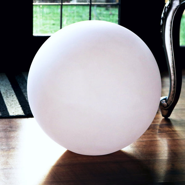 30 cm Globe Orb Table Lamp Shade, Hollow PE Plastic Ball Sphere Shell, 300mm Dia.