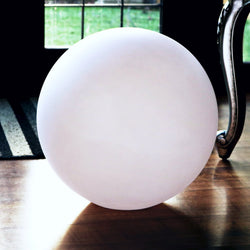 60 cm Globe Orb Floor Lamp Shade, Hollow PE Plastic Ball Sphere Shell, 600 mm Dia.