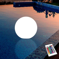 30cm Waterproof LED Outdoor Ball Lamp, Rechargeable RGB Floating Sphere