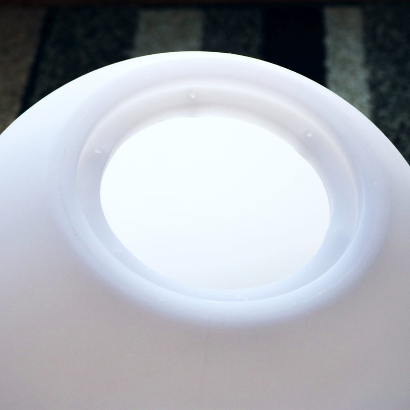 30 cm Globe Orb Table Lamp Shade, Hollow PE Plastic Ball Sphere Shell, 300mm Dia.