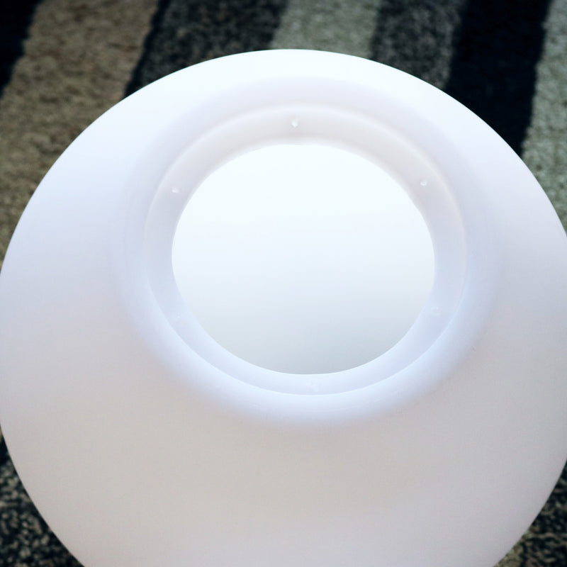 20 cm Sphere Ball Lamp Shade for Table Lamp or Hanging Pendant Light, 200mm Plastic Shell