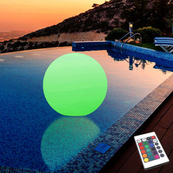 50cm Large Outdoor Sphere Garden Light, Floating RGB Mood Ball Light