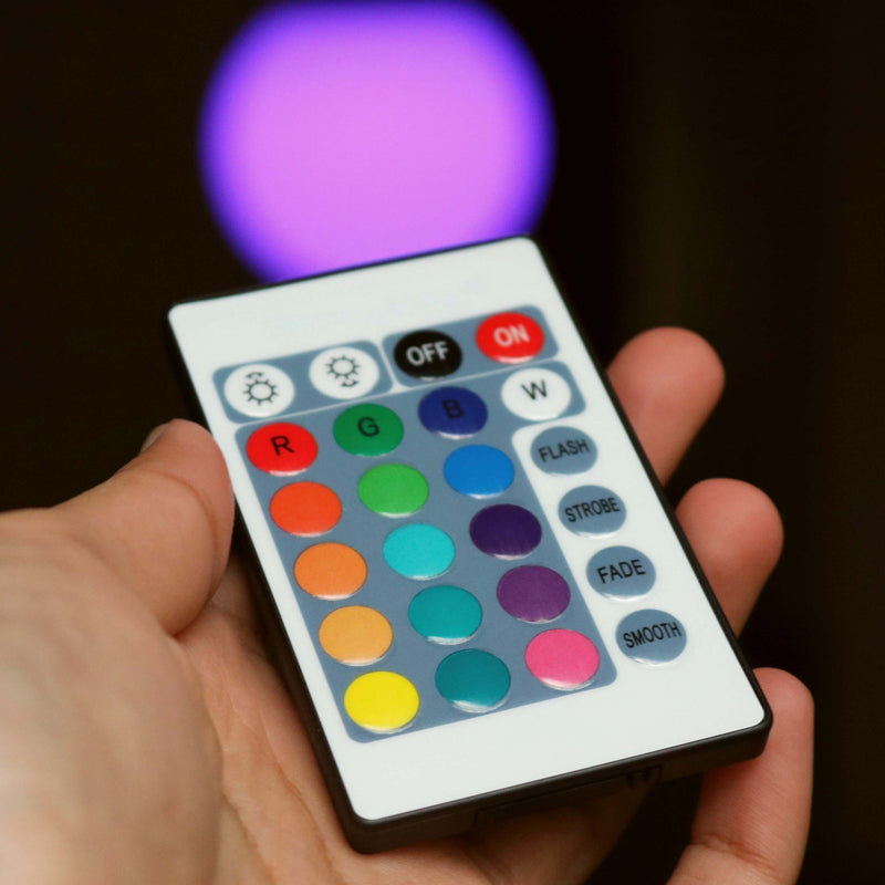 remote controlled rgb light