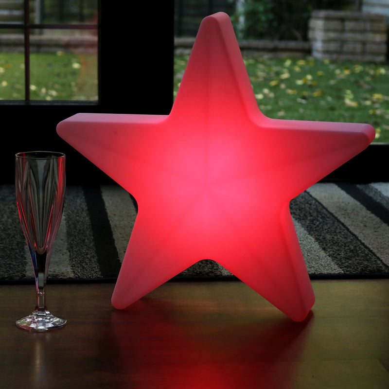 Rechargeable Floor Lamp, 60cm LED Star RGB Sensory Light for Children