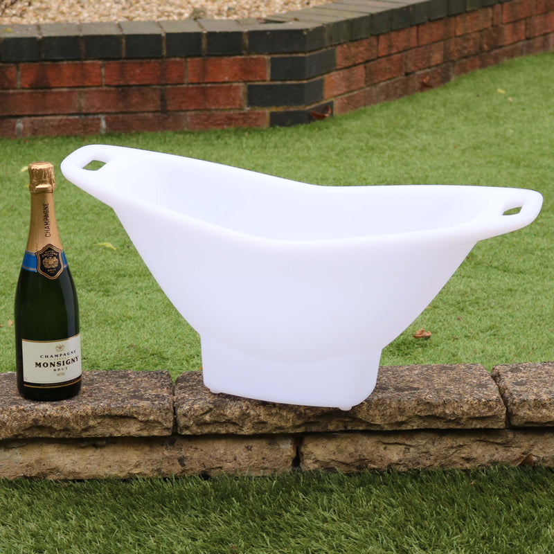 Large LED Ice Bucket, Light Up Champagne Wine Cooler, Colour Changing
