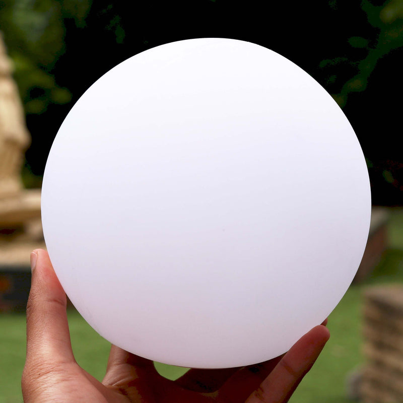 15cm LED Bedside Sphere Lamp, Cordless RGB Ball Mood Light + Remote