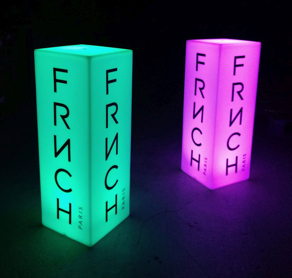 Custom Column LED Light Box, Branded Outdoor Plinth Pillar Display Sig ...
