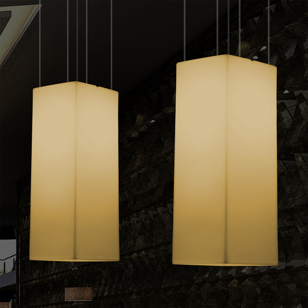 Pillar LED Hanging Light, Modern Ceiling Lamp, 110 x 30cm, E27, Warm White