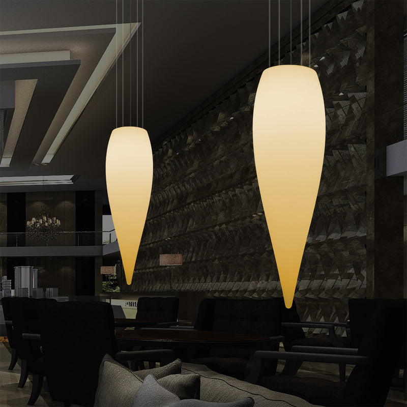 Large 120cm Water Drop Ceiling LED Light, Designer Hanging Lamp, 1200 mm, E27, Warm White