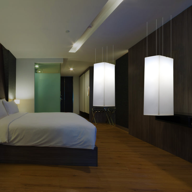 LED Linear Hanging Light, Multi Colour Modern RGB Suspension Lamp, 80x30cm, Atmosphere Lamp
