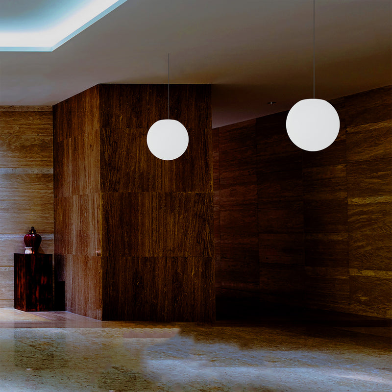 Hanging Ball Ceiling Light, 15cm Colour Changing LED Pendant Lamp, Ambient Mood Lighting