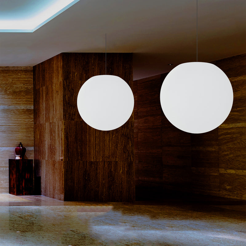Globe Ceiling Light, Multi-Colour RGB Ball Hanging Lamp, 600 mm, LED Atmosphere Light