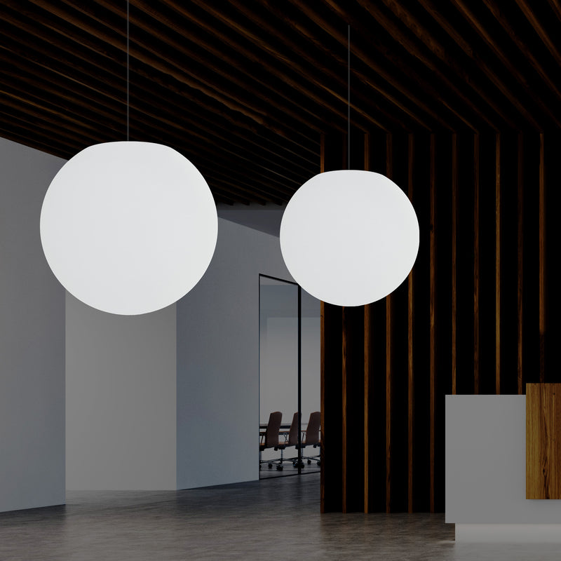 Sphere Pendant LED Light, Colour Changing RGB Orb Suspension Lamp, 500 mm, Atmosphere Lamp