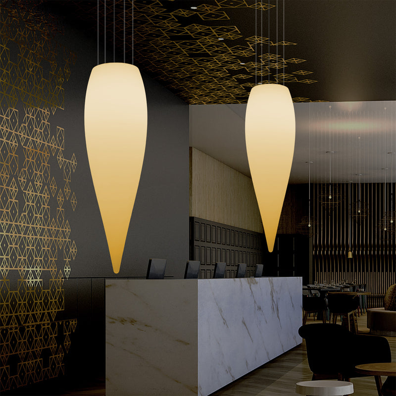 Large 120cm Water Drop Ceiling LED Light, Designer Hanging Lamp, 1200 mm, E27, Warm White