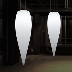 Huge 120cm Hanging Waterdrop Pendant Light, Decorative Suspension LED Lamp, E27, White
