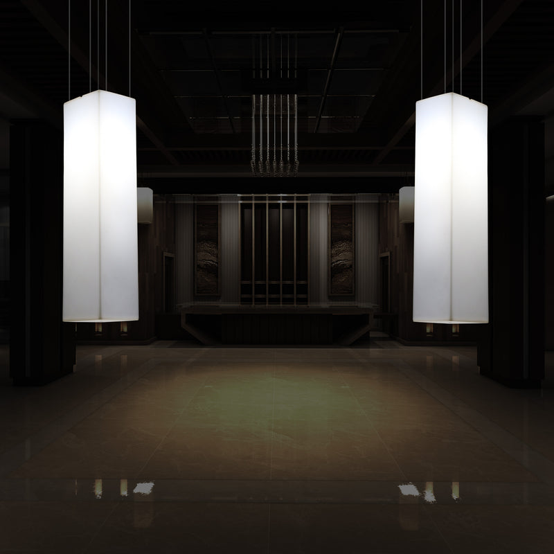 Column Ceiling Light, Large 1.8 Metre RGB Hanging Lamp, 180 x 30cm, LED Atmosphere Lamp