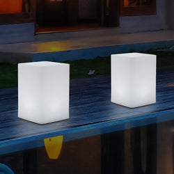 Multi Colour LED Table Centre Light, Wireless Bedside Night Lamp, 20cm, Remote Controlled