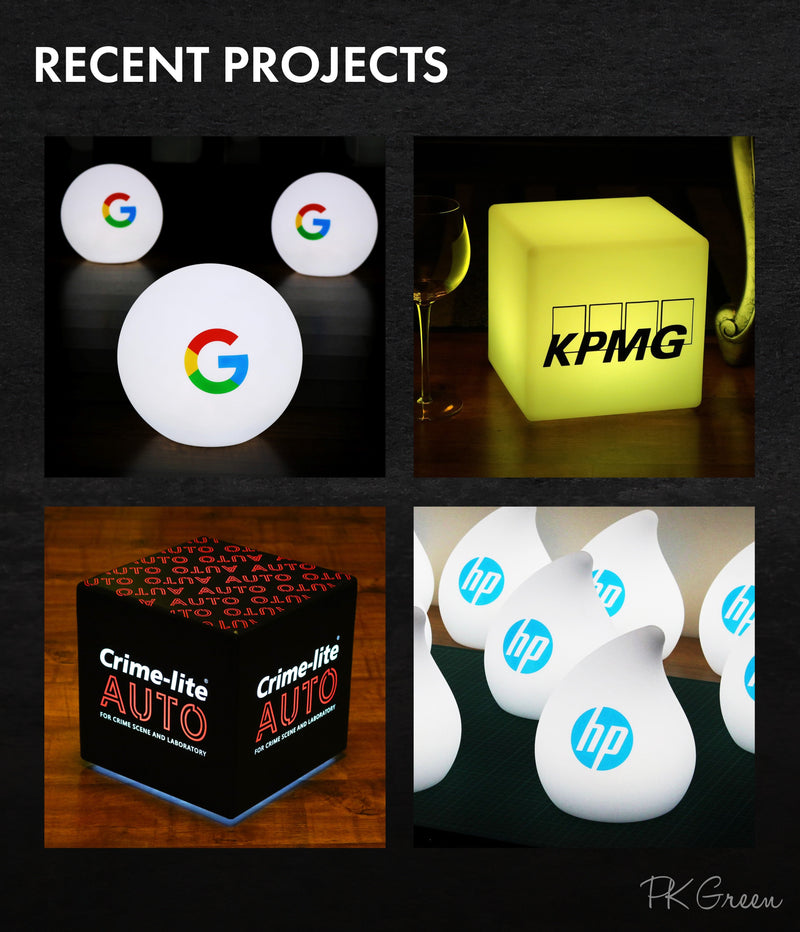 Custom Branded Floating LED Ball Light, Personalised Pool Pond Event Lighting Lightbox