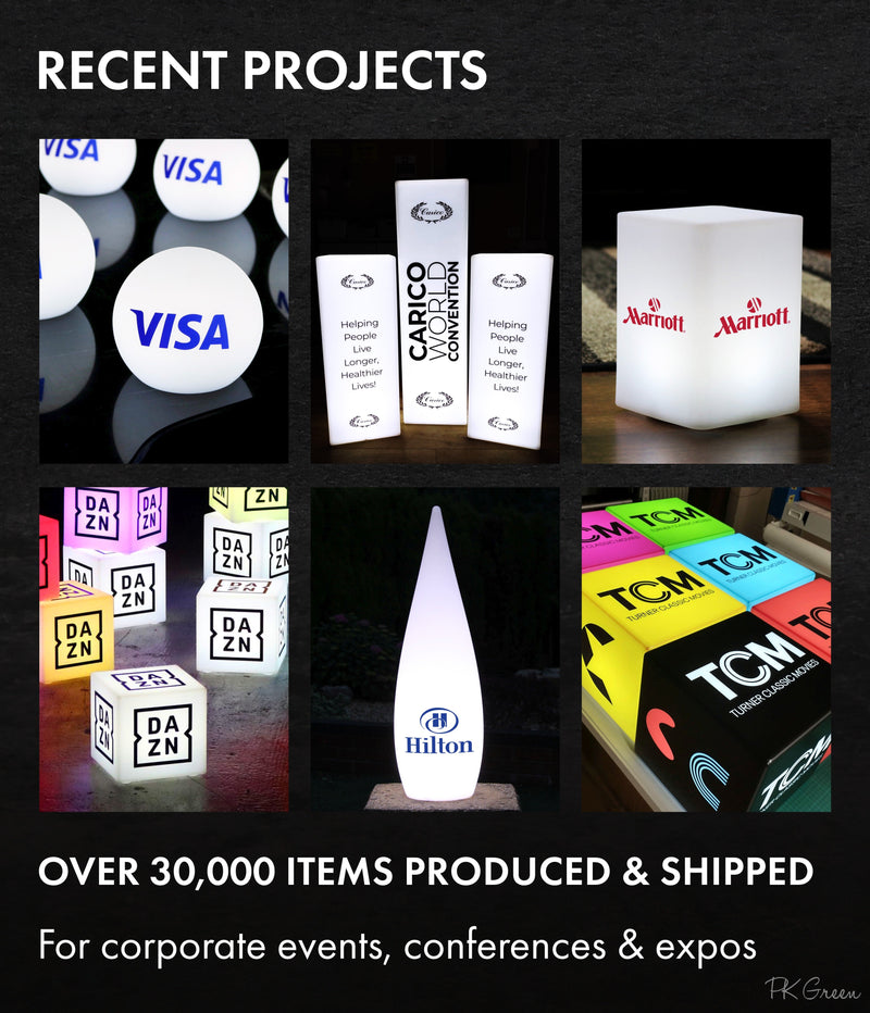 Custom Column LED Light Box, Branded Outdoor Plinth Pillar Display Sig ...