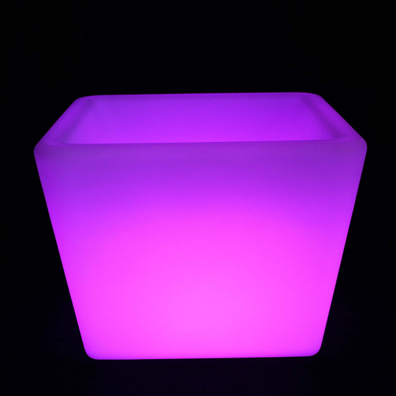 Gradual colour changing LED champagne ice bucket 