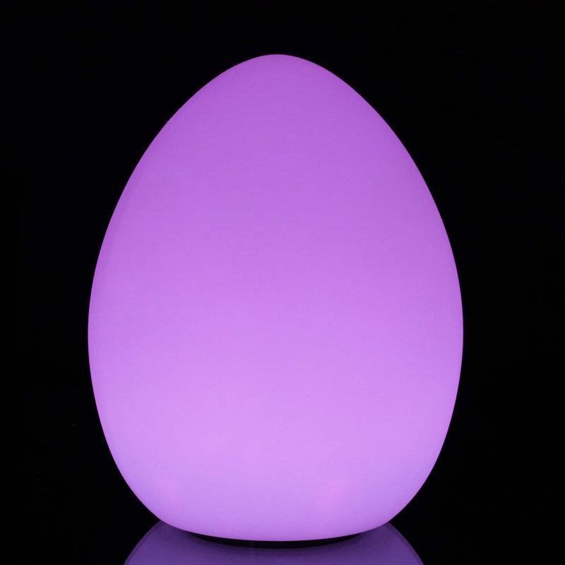 LED mood egg with waterproof exterior